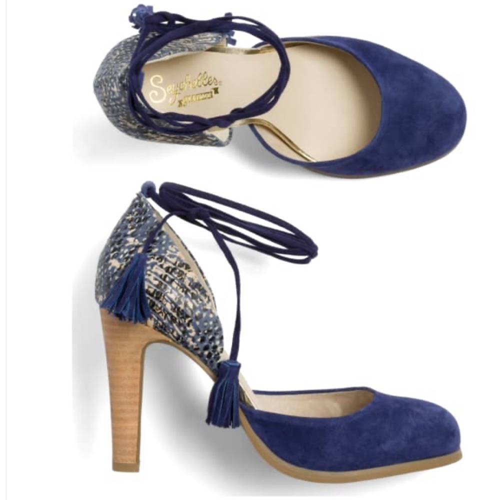 Seychelles Aware Ankle Strap Heel (8.5)